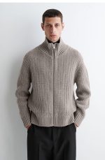 Wool Turtleneck Jacket
