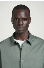 Cotton Shirt Green - Image 5