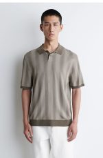 Knitted Polo Brown