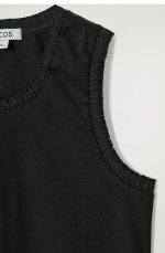 Cotton Pleated Vest - Image 5