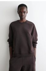 Cotton Round-Neck Hoodie