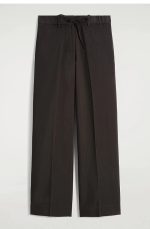 Drawstring Pants Brown - Image 4