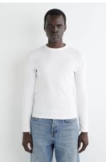 Cotton Slim Shirt White