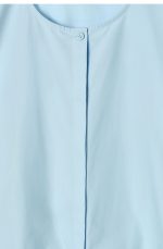 Round-Neck Shirt Blue - Image 5