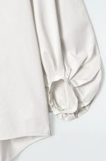 Round-Neck Cardigan White - Image 4