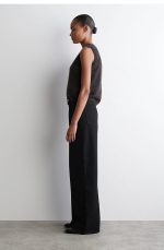 Wide-Leg Jeans Black - Image 2