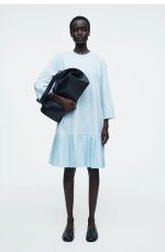 Knitted Pleated T-Shirt