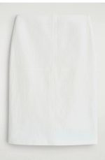 Ruched Skirt White - Image 4