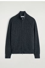 Cashmere Cardigan Gray - Image 4