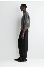 Cotton Barrel Pants Black - Image 2