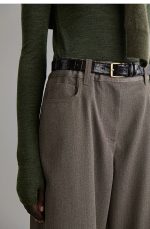 Wool Wide-Leg Pants - Image 3