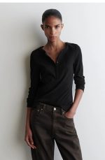 Long-Sleeve Top Black