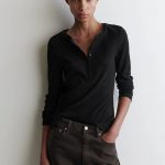 Long-Sleeve Top Black