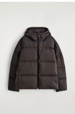 Quilted Jacket Brown - Image 4