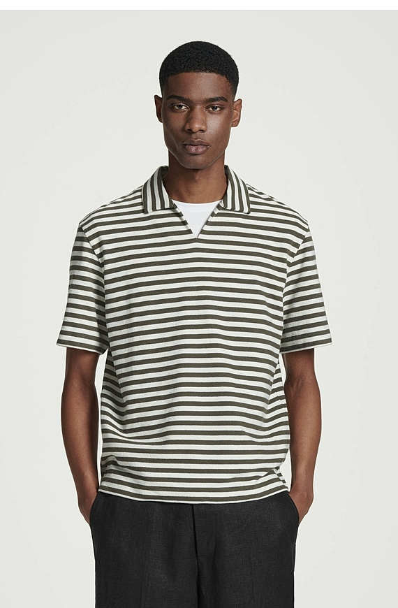 O1CN0134S1SG1u7vryfqhCa_!!4611686018427380567-0-item_pic Collared Polo Khaki - Image 1