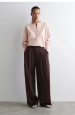 Merino Cardigan Pink - Image 2