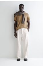 Cotton T-Shirt Brown - Image 2