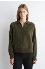 Cashmere Collared Sweater