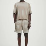 Knitted Drawstring Shorts