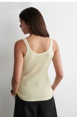 Cashmere Vest Cream - Image 3