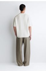 Loose Waffle Cotton Zipper Knitted - Image 3