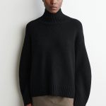 Cashmere Turtleneck Sweater Black