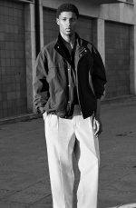 Knitted V-Neck Cardigan Black - Image 2