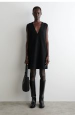 V-Neck Regular Dress