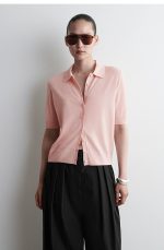 Short-Sleeve Polo Pink