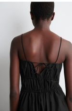 Ruched Camisole Black - Image 3