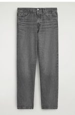 Denim Straight Trousers - Image 4