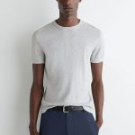 Round-Neck T-Shirt Gray