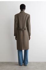 Wool Single-Breasted Coat - Image 3