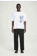 Round-Neck T-Shirt White - Image 2