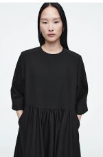 Wool Round-Neck Dress