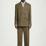 Wool Regular Trousers