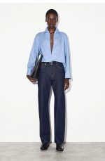 Cotton Shirt Blue - Image 2