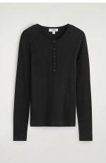 Long-Sleeve Top Black - Image 4