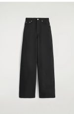 Wide-Leg Jeans Black - Image 4