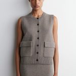 Wool Round-Neck Vest