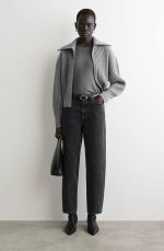 Standard High Waist Nine Points Denim