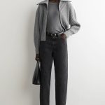 Standard High Waist Nine Points Denim