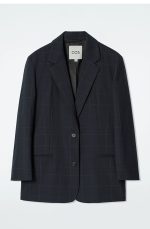 Loose Plaid Suit Outerwear - Image 3