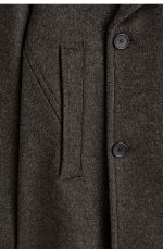 Double-Breasted Coat Brown - Image 5