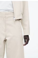 Wide-Leg Pants Beige - Image 3