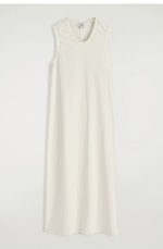 Cotton Pleated Dress - Image 4