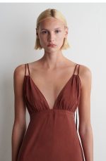 V-Neck Regular Dress - Image 2