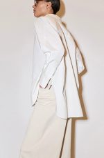 Cotton Collared Shirt White