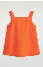 Linen Top Orange - Image 3