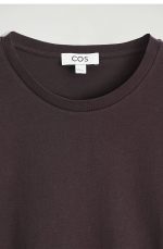Round-Neck T-Shirt Brown - Image 5